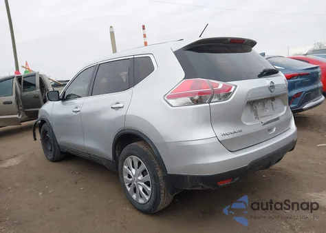 2014 Nissan Rogue S z USA, uszkodzony, nr VIN 5N1AT2MV3EC753181